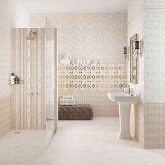 Плитка для ванной Alma Ceramica Dalia
