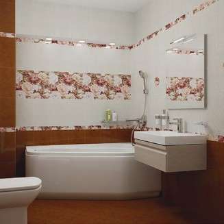 Плитка для ванной Ceramica Classic Galatia Peony