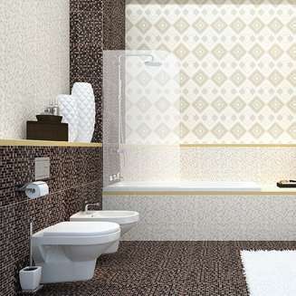 Плитка для ванной Cersanit Motive Beige