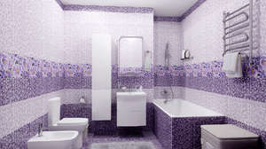 Плитка для ванной Cersanit Motive Violet
