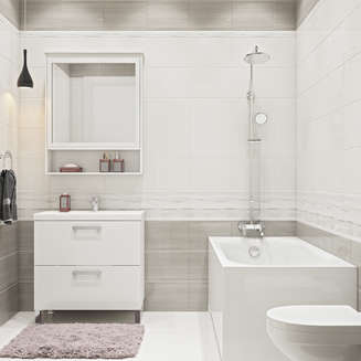 Плитка для ванной Cersanit Villa
