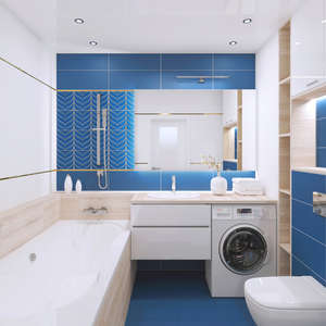 Плитка для ванной Concept GT Blue mix 3