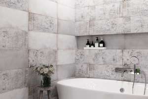 Плитка для ванной Global Tile Terrazzo
