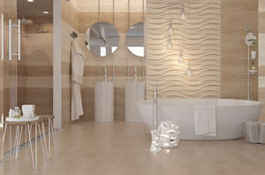 Плитка для ванной Golden Tile Дюна