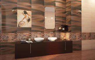 Плитка для ванной Gracia ceramica Arabeski venge