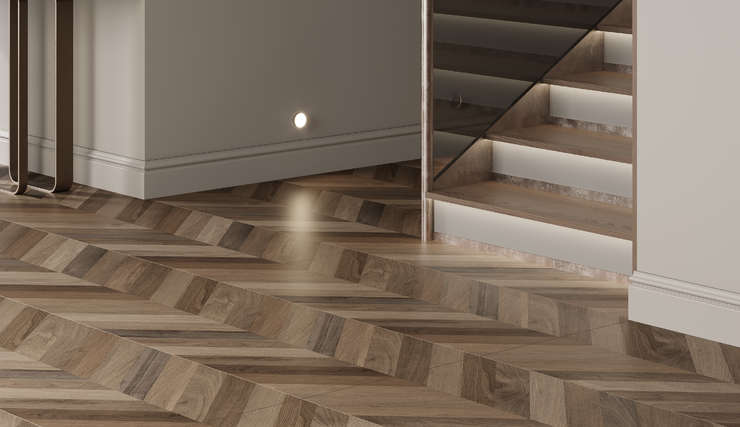  Laparet Wood Latina Brown Chevron M