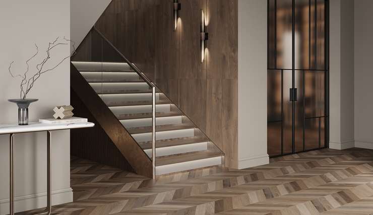  Laparet Wood Latina Brown Chevron M