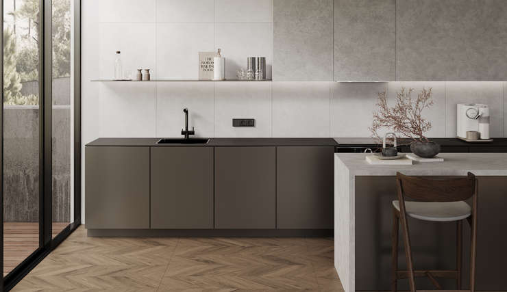  Laparet Wood Latina Brown Chevron
