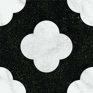 41Zero42 Dandy Pin Black White 18.6x18.6 -4