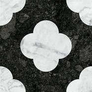 41Zero42 Dandy Pin Black White 18.6x18.6 -24