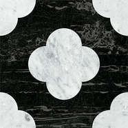 41Zero42 Dandy Pin Black White 18.6x18.6 -35