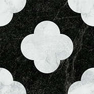 41Zero42 Dandy Pin Black White 18.6x18.6 -36