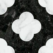 41Zero42 Dandy Pin Black White 18.6x18.6 -40
