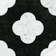41Zero42 Dandy Pin Black White 18.6x18.6 -49