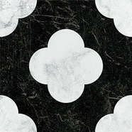 41Zero42 Dandy Pin Black White 18.6x18.6 -50