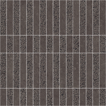 41Zero42 Nok Mosaic Rug Ebony 30x30