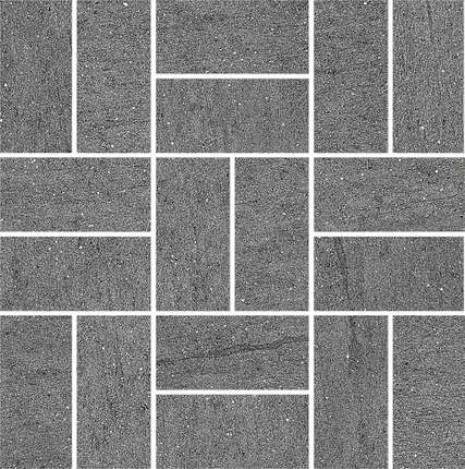 Kerama Marazzi Ньюкасл Dec. серый темный мозаичный