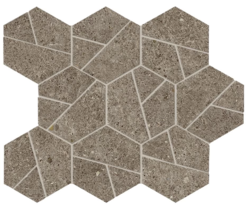 Taupe Mosaico Hex 28.5x25 (285x250)