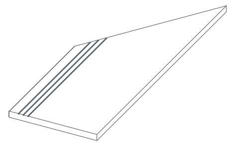 Atlas Concorde Force Floor Fancy Gradino Lineare Angolo Sx