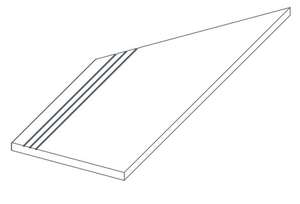 Fancy Gradino Lineare Angolo Sx (300x600)