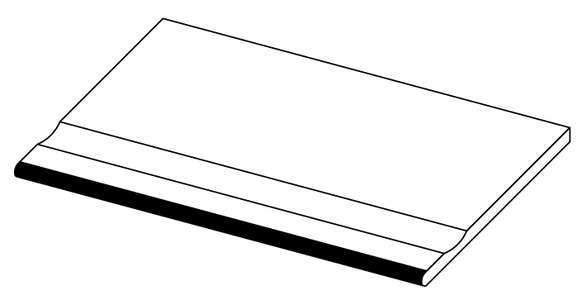 Clay Bordo Piscina LASTRA 60x30 (600x300)