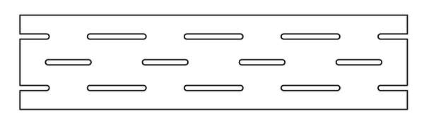 Clay Griglia 20 LASTRA 60x20 (600x200)