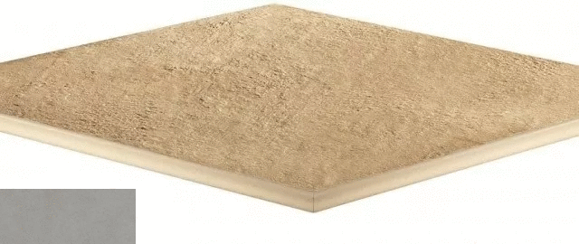 Atlas Concorde Rinascente Grey Round Angolare LASTRA 60x60