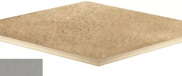 Grey Round Angolare LASTRA 60x60 (600x600)