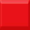 Rojo Biselado Brillo (150x75)