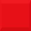 Rojo Biselado Brillo (200x100)