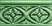 Relieve Bizantino C-C Verde Oscuro 7.5 (150x75)