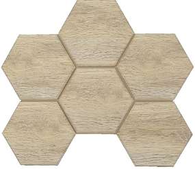 SI01 Oak Hexagon 25x28.5  (285x250)