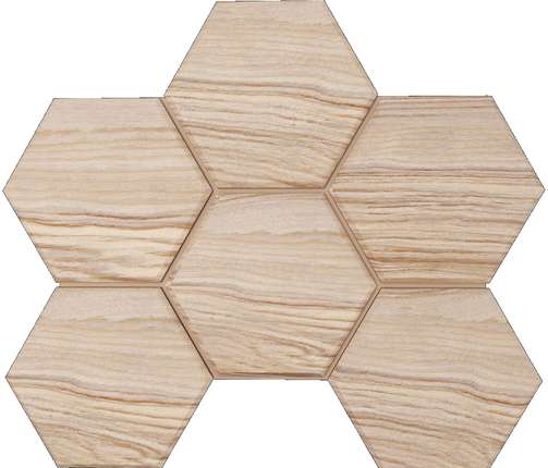 Ametis by Estima Selection SI03 Pine Hexagon 25x28.5 