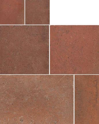 CIR Italica Modulare 39 Terra Bruciata ( 2 20x20; 1 20x40; 2 40x40; 1 40x60.8)