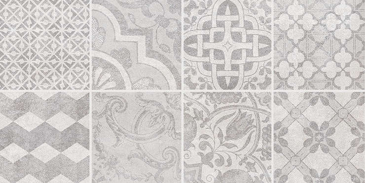 Ceramica Classic Bastion gris Dec.     2040