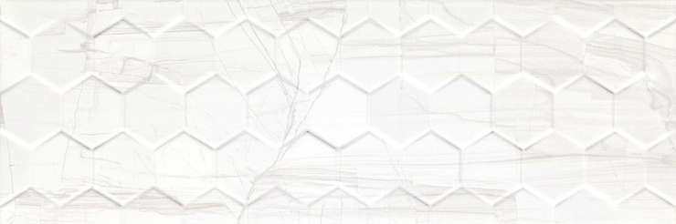 Ceramica Konskie Brennero White Hexagon