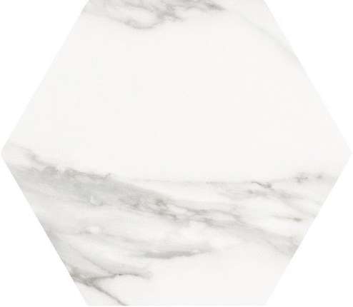 Click Ceramica Cosmo Hexa White