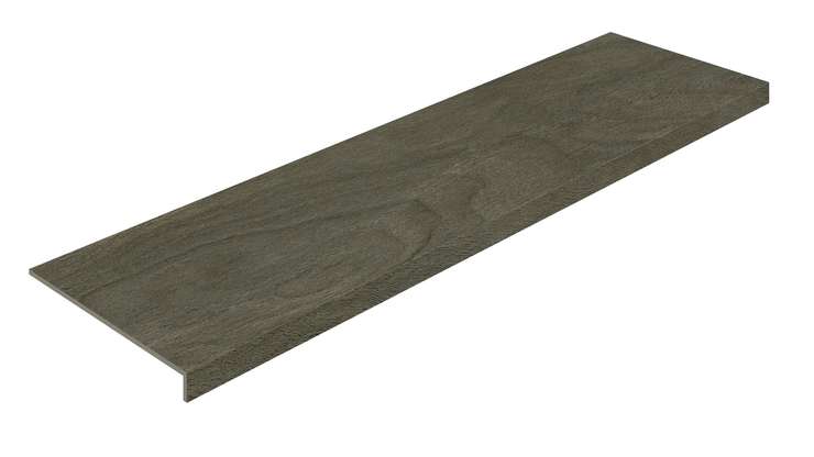Coliseumgres Bormio Pepper Scalino Frontale 33x120