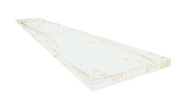 White Scalino 60 Angolare Dx 33x60 (600x330)