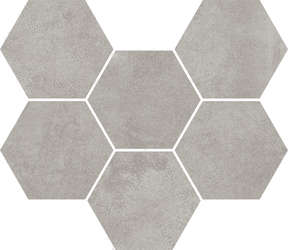 Grey Mosaico Hexagon (290x250)