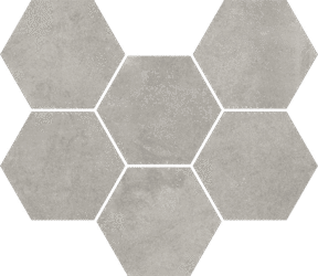 Coliseumgres Expo Grey Mosaico Hexagon -2