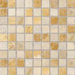 Mos.Nat./Polished Golden Travertin 2.5x2.5  (305x305)