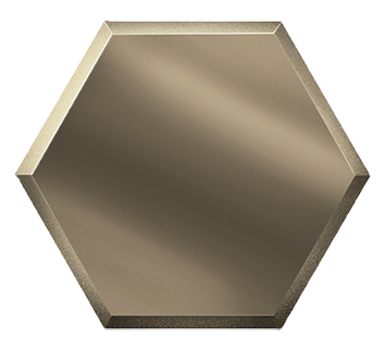 Зеркальная бронзовая сота созб3 30х25,9 (300x259)