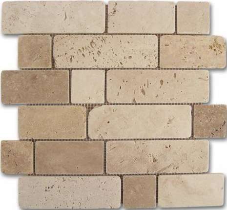 DUNE Mosaico Stock Dune Mosaico Travertino Brick