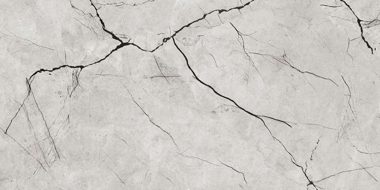 Dali Ceramico Elegant Grey Glossy 60x120
