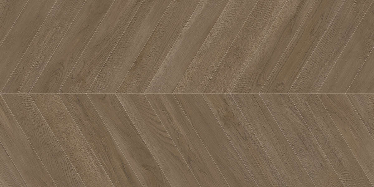 Delacora Walnut Chevron Dark  Carving- 60x120 -2