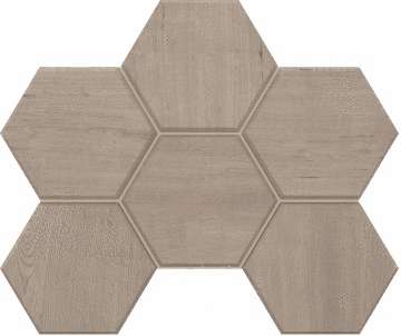 Estima Classic Wood CW01 Light grey Hexagon  28.5x25