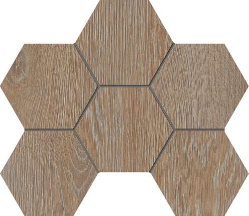 Estima Kraft Wood KW01 Rusty Beige Hexagon 25x28.5 