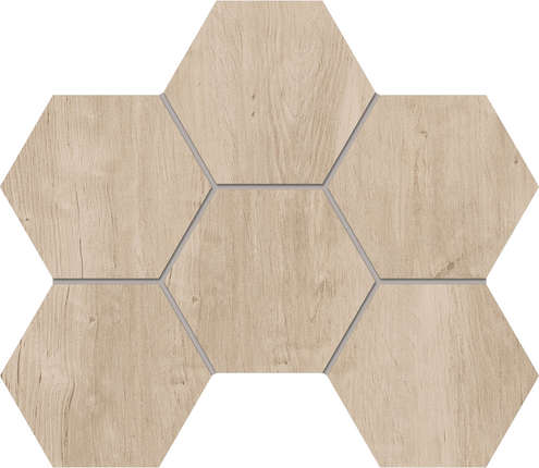 Estima Soft Wood SF02 Creamy Hexagon 25x28.5 