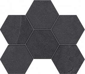 LN04-TE04 Hexagon 28.5x25 неполированный (285x250)